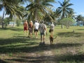 Leaving the island
